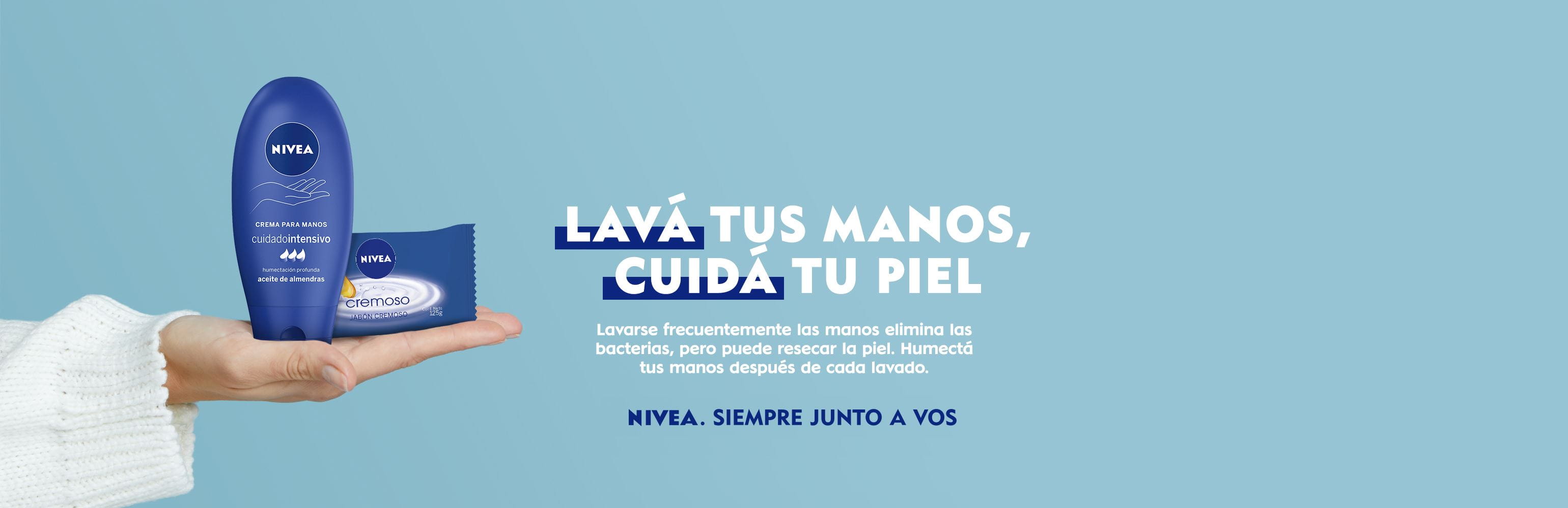 Productos Nivea para el Lavado de Manos