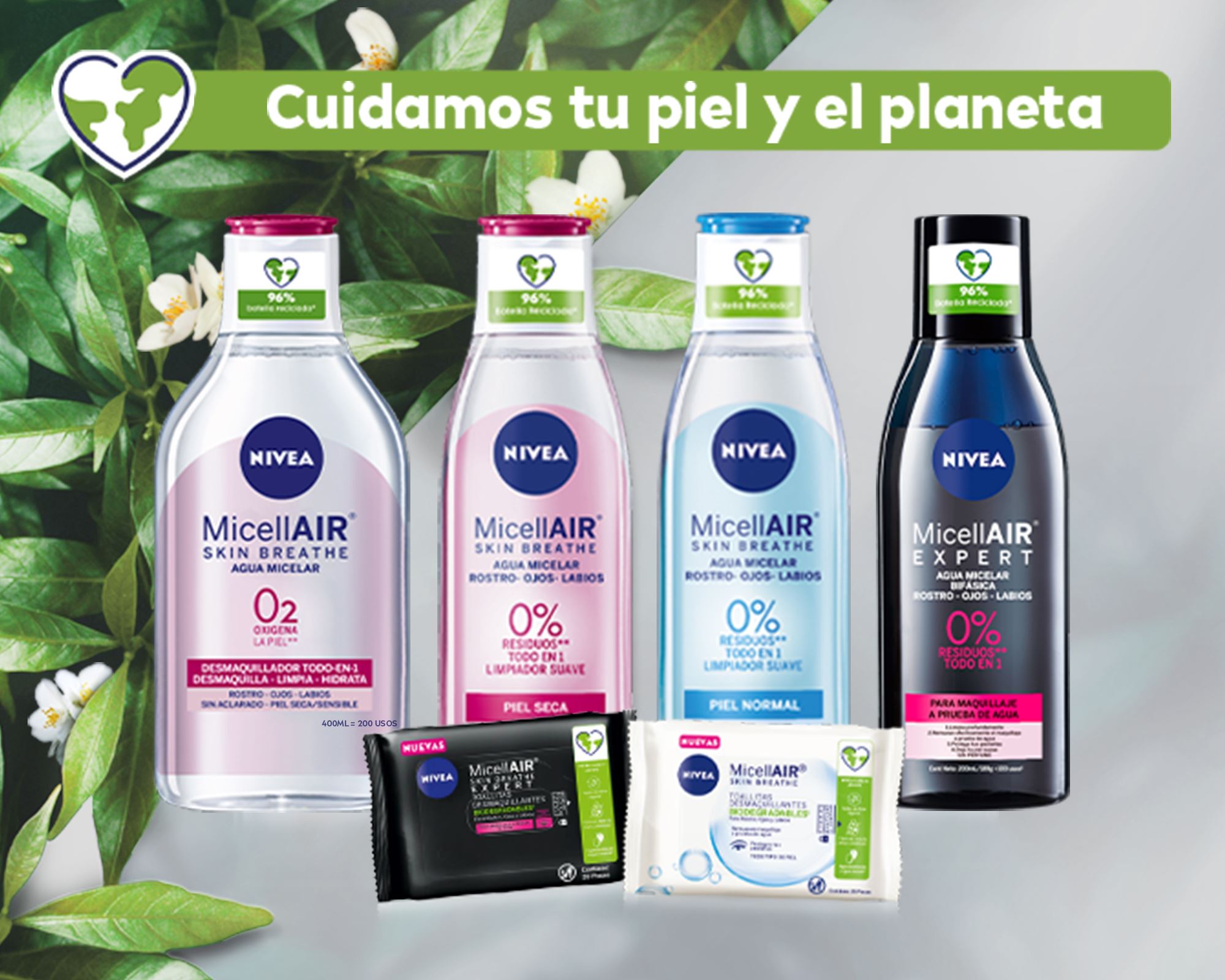 Banner Cuidado y Limpieza Agua Micelar Nivea