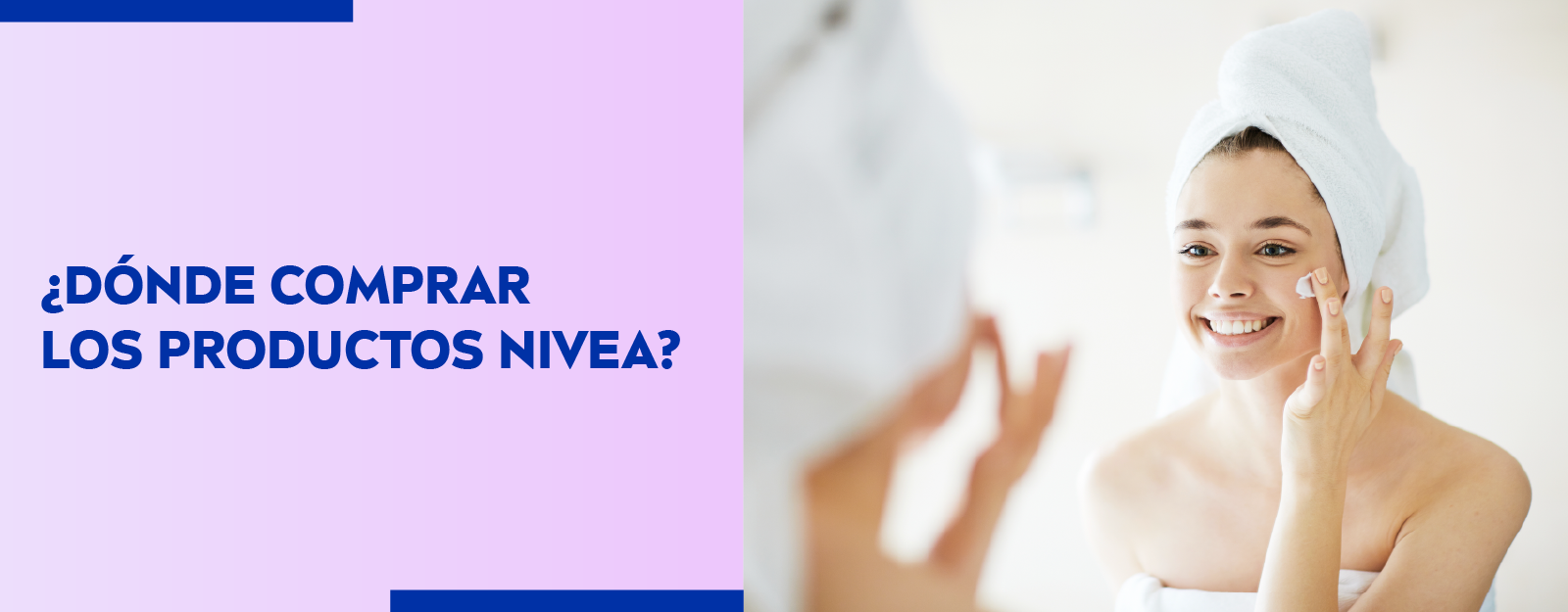 Banner donde comprar productos NIVEA