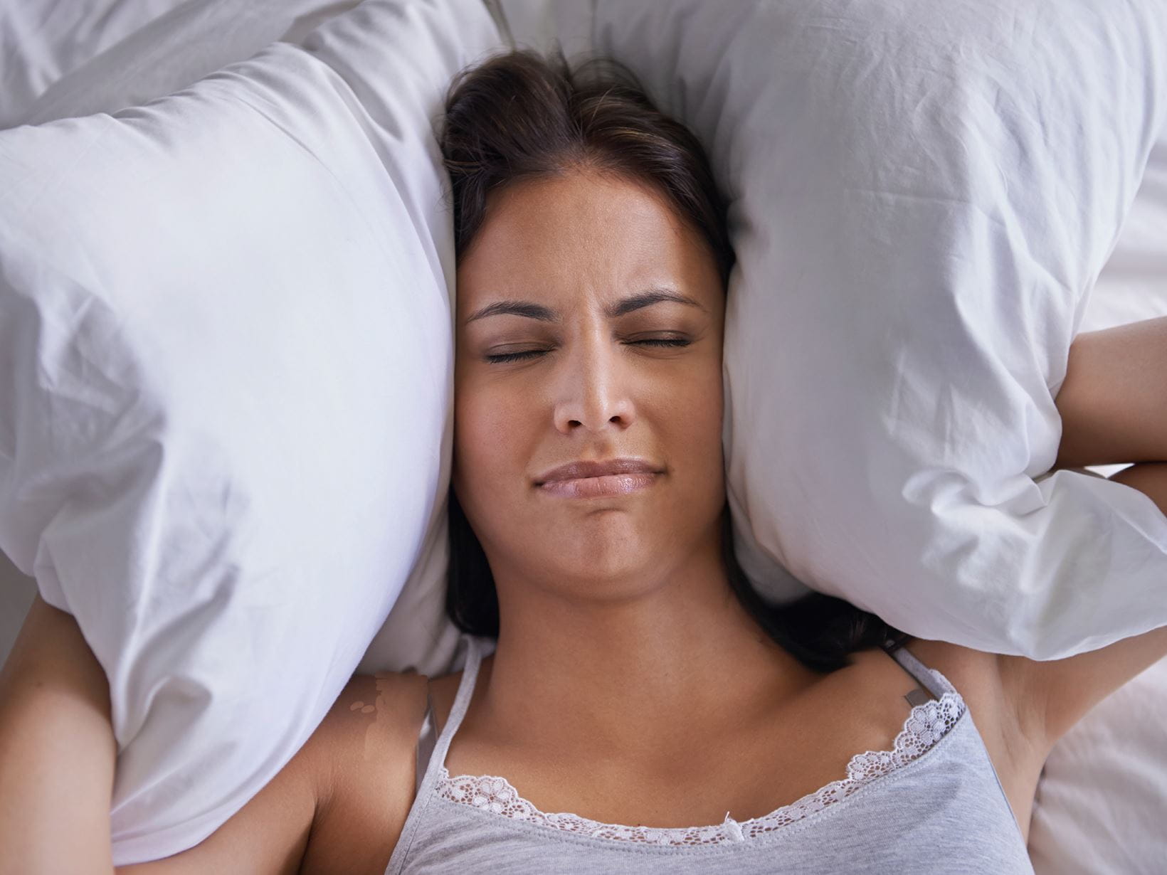 Augenringe durch Stress