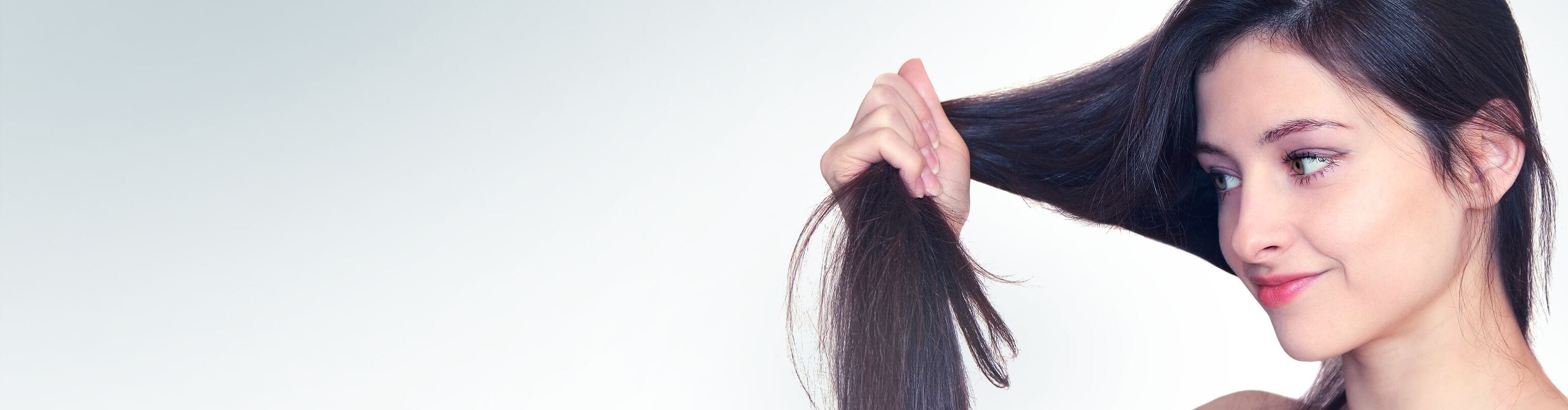 Trockene Haare Header