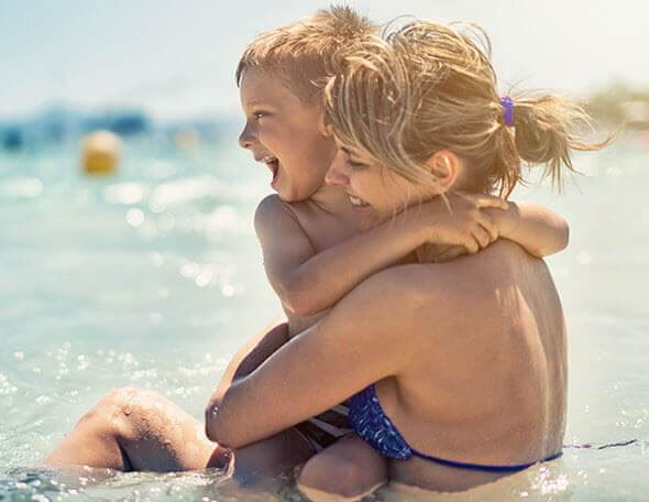 Sonnenschutz im Wasser Thumbnail