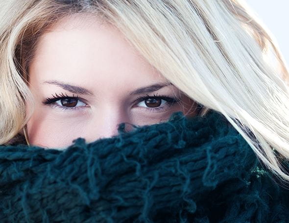 Gesichtspflege Winter