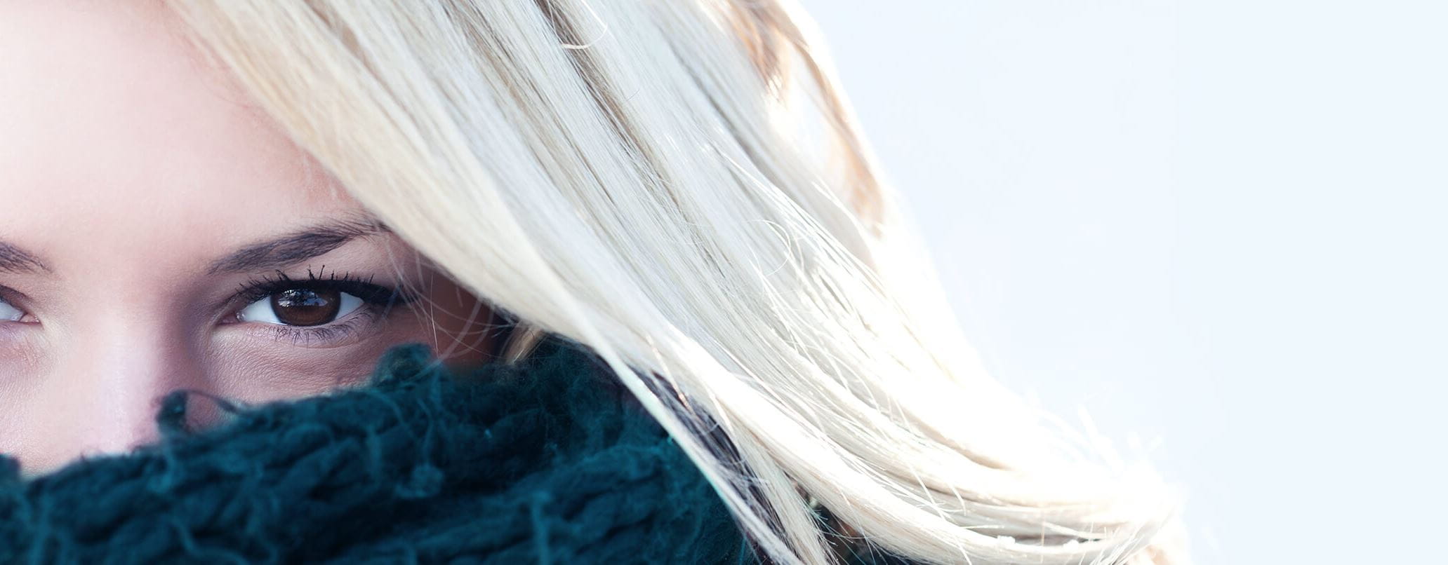 Gesichtspflege im Winter Header