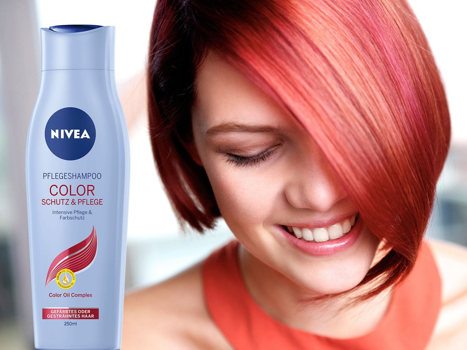 coloriertes haar