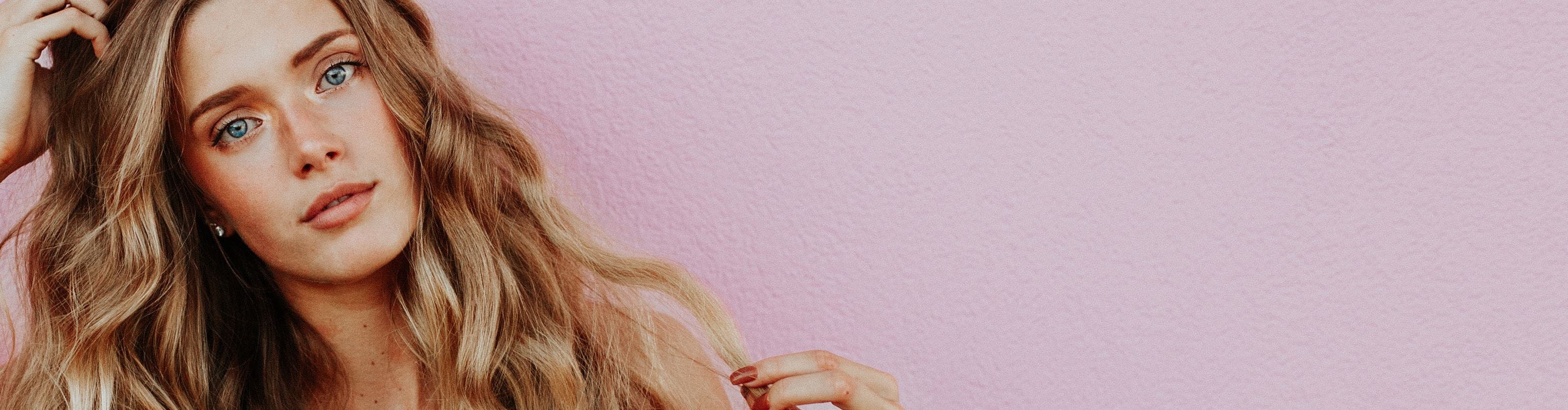 Voluminöse, schöne Locken Header