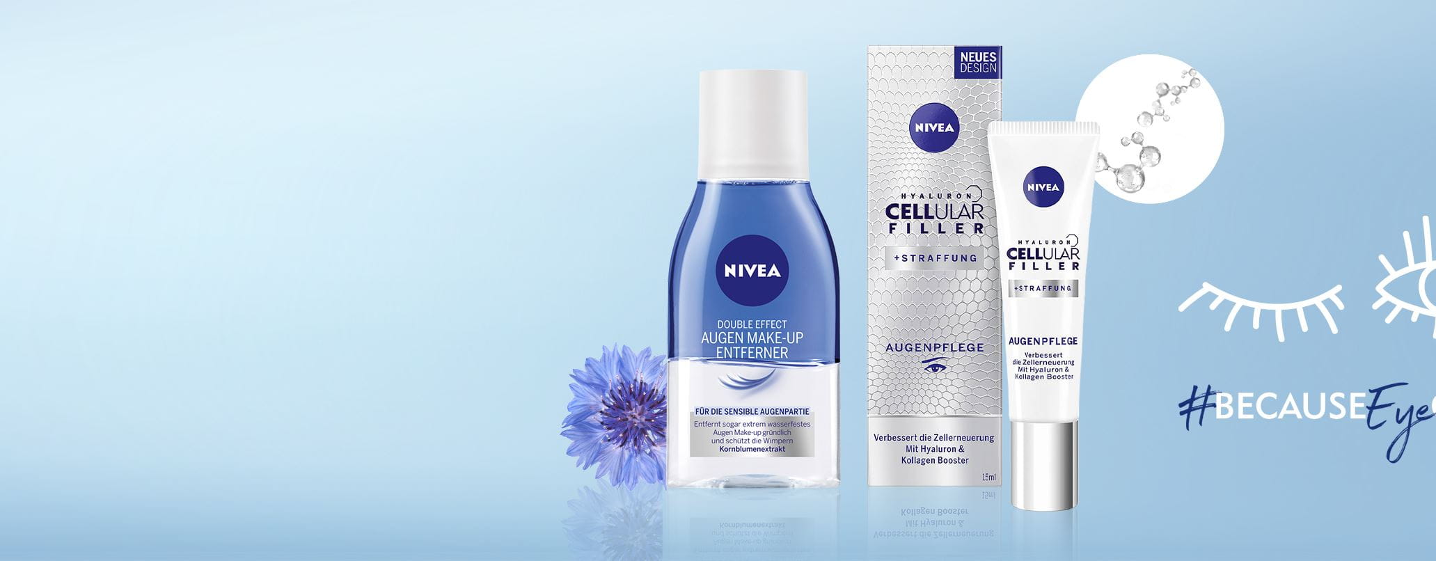 NIVEA Augenpflege Header