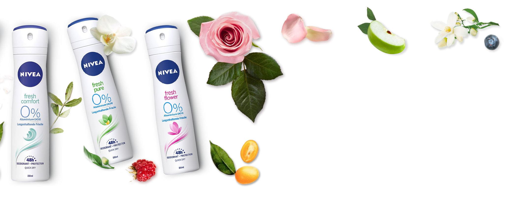 NIVEA Deo Fresh Header