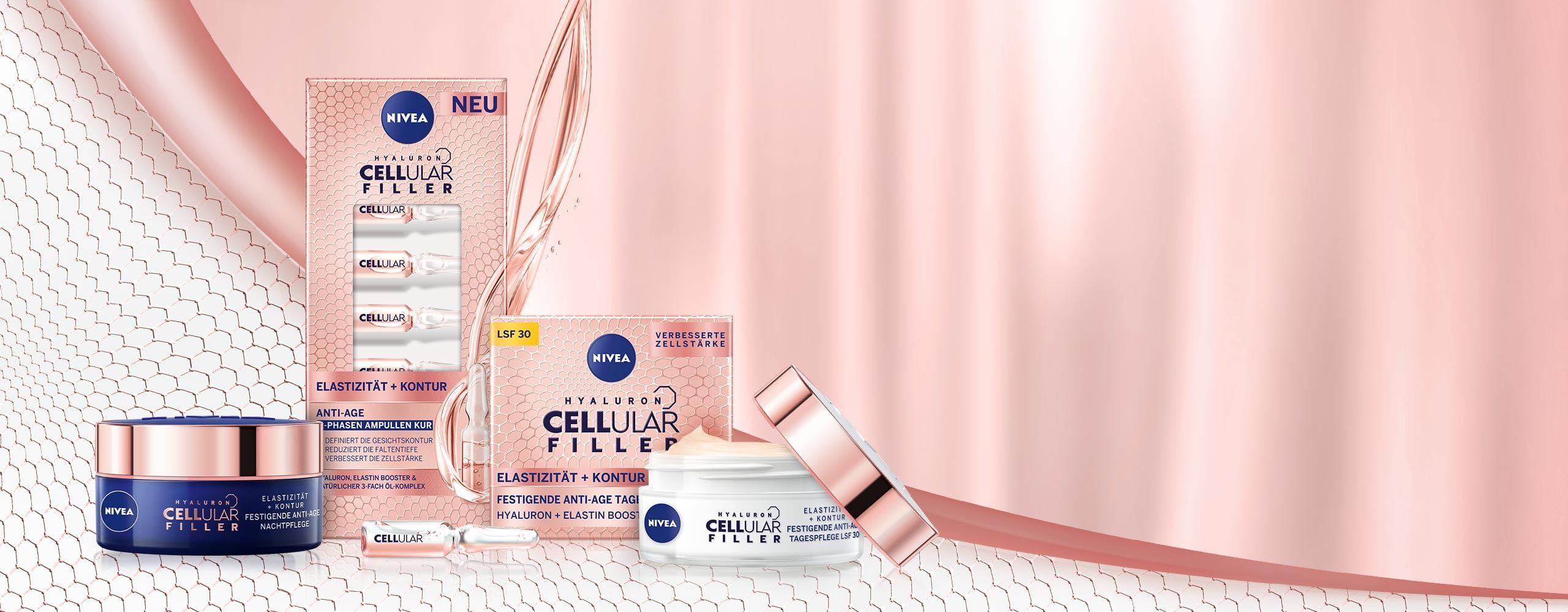 NIVEA Hyaluron CELLular Filler Elastizität