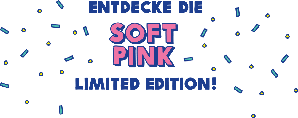 Entdecke die Soft Pink limited edition!