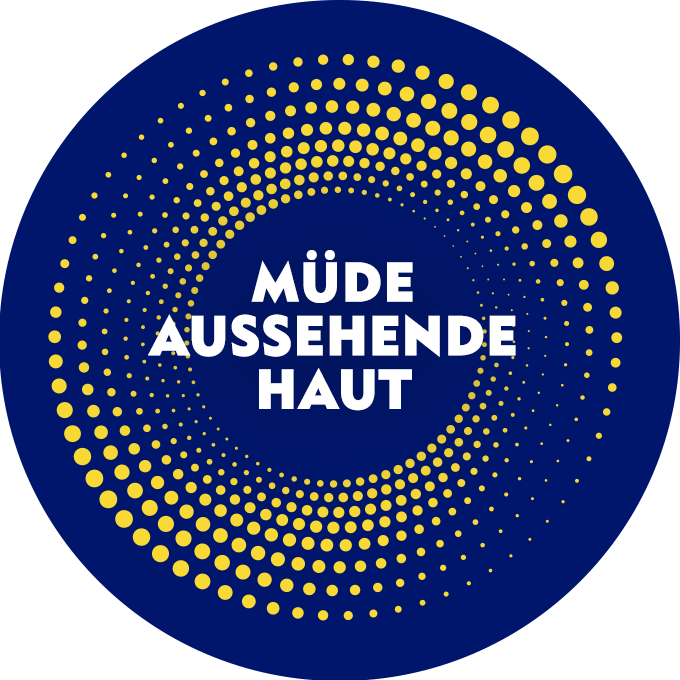 Müde aussehende Haut