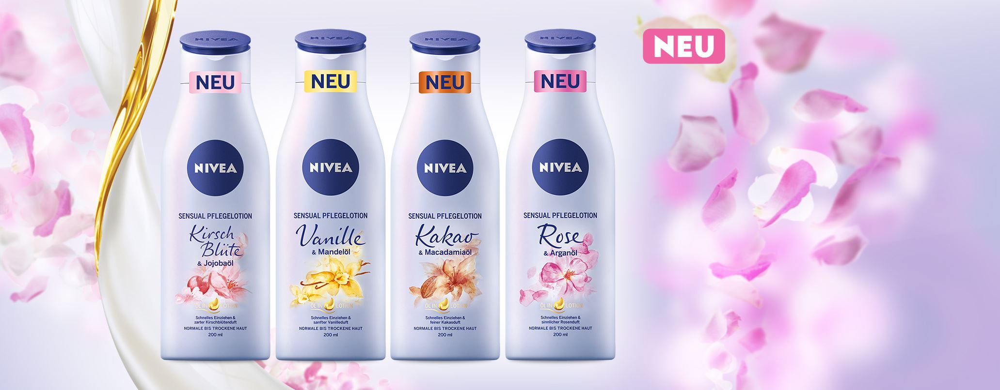 NIVEA Oil in Lotion Teaser