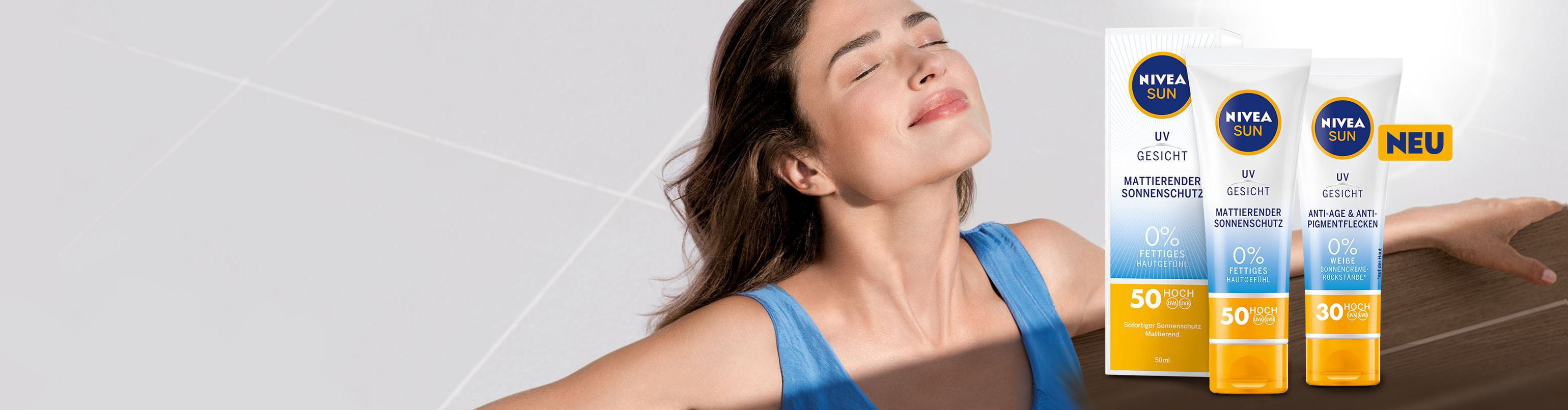 NIVEA SUN UV Gesicht Header