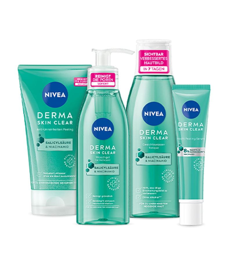 NIVEA Derma Skin Produkte