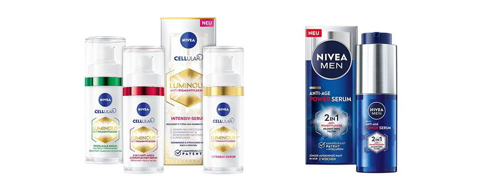 NIVEA Luminous Produkte
