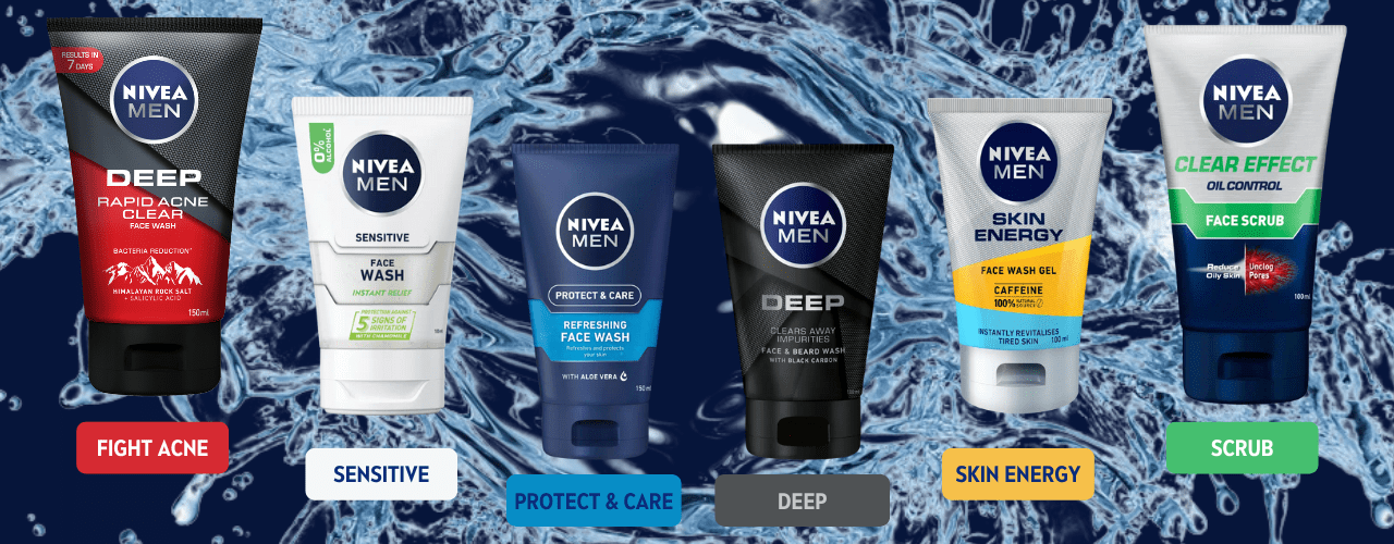 mens cleansing range