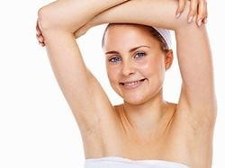 Happy underarms