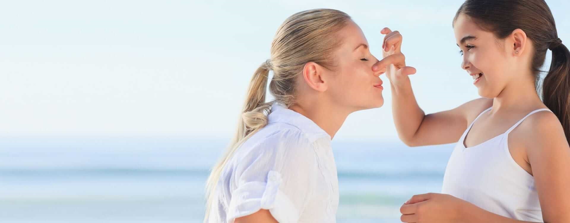 правилния слънцезащитен фактор, подходящия слънцезащитен продукт