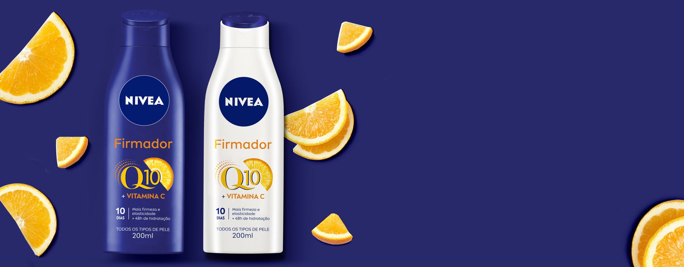 SINTA NA PELE A FIRMEZA E HIDRATAÇÃO DO NIVEA FIRMADOR Q10 + VITAMINA C