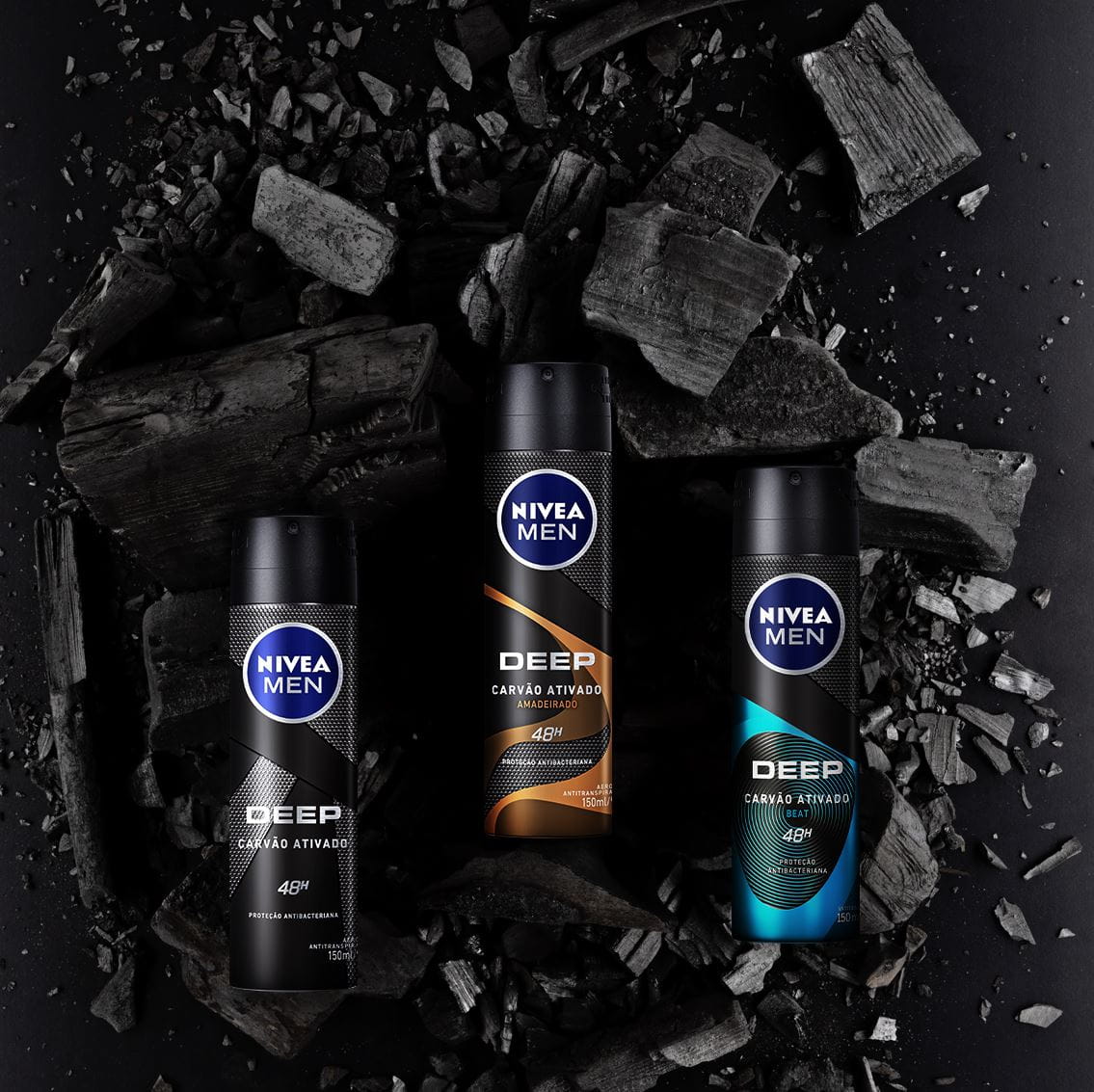 Desodorante Antritranspirante NIVEA Men Deep
