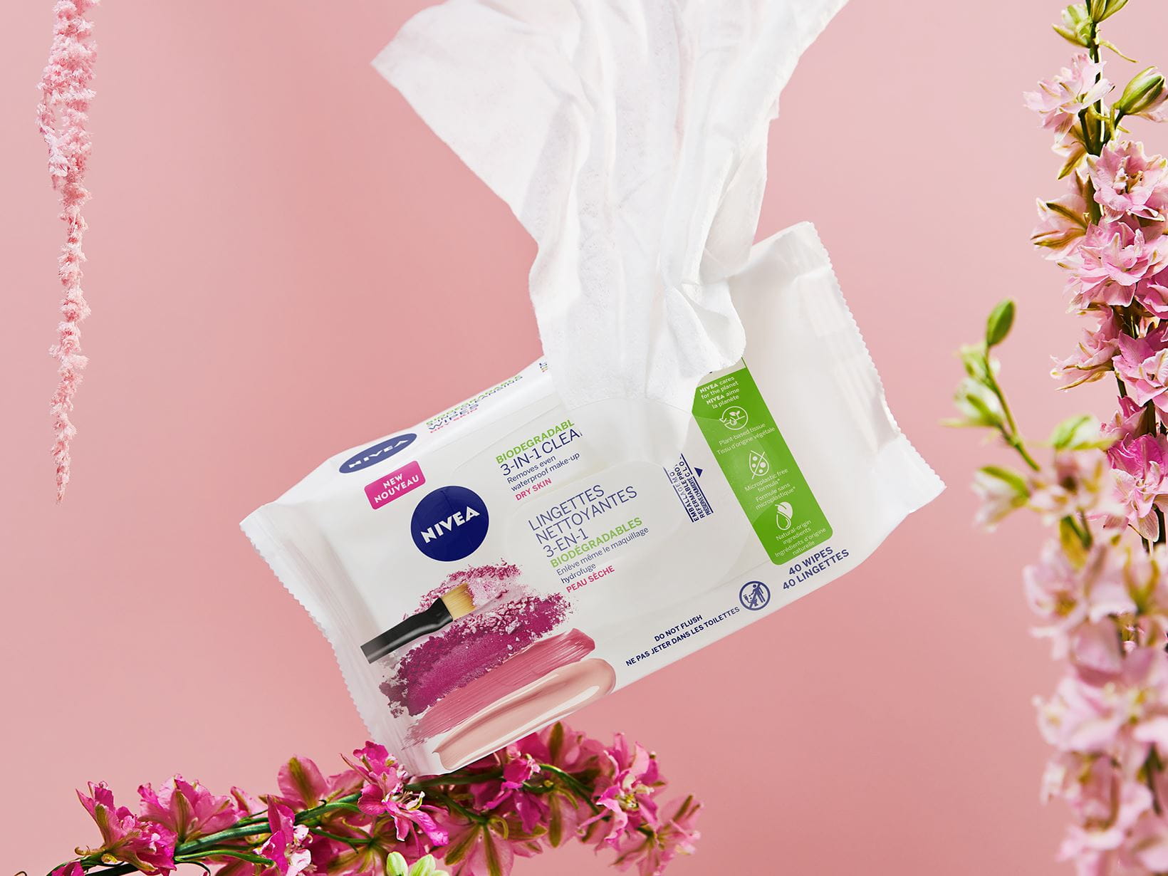 Lingettes pour le visage réinventées