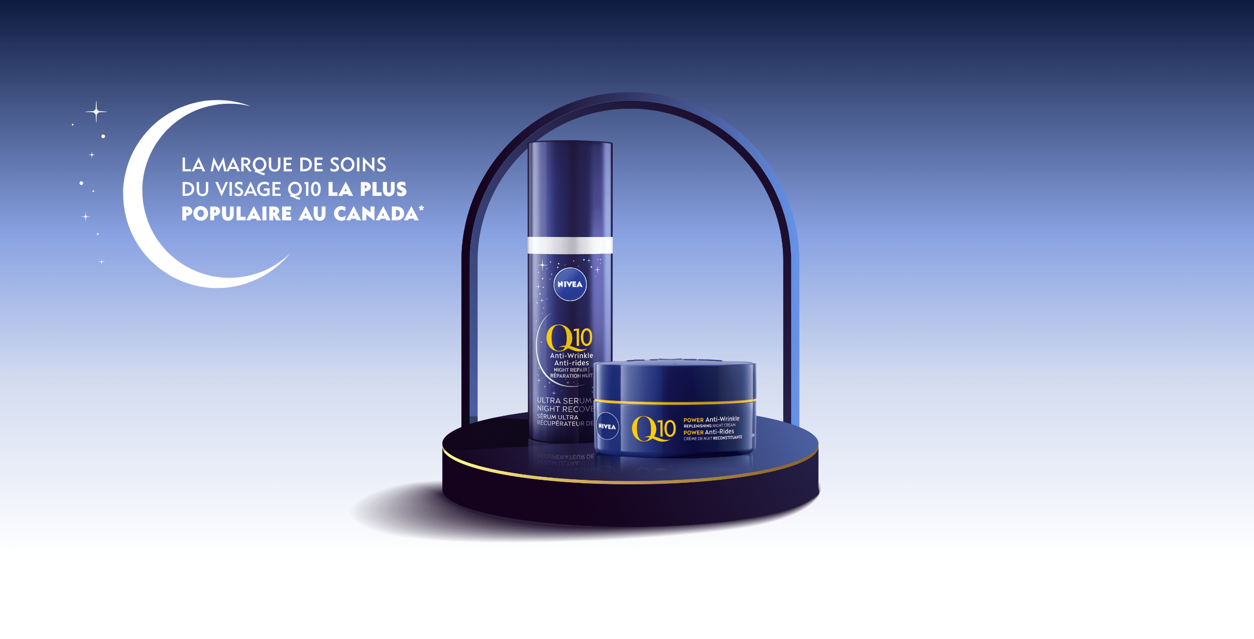 La marque de soins du visage Q10 la plus populaire au Canada*