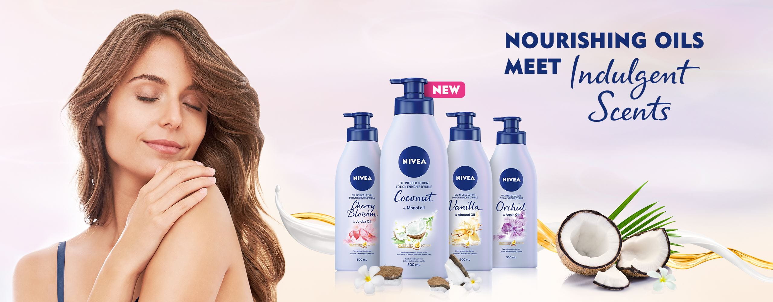 Nourishing Oils Meet Indulgent Fragrances