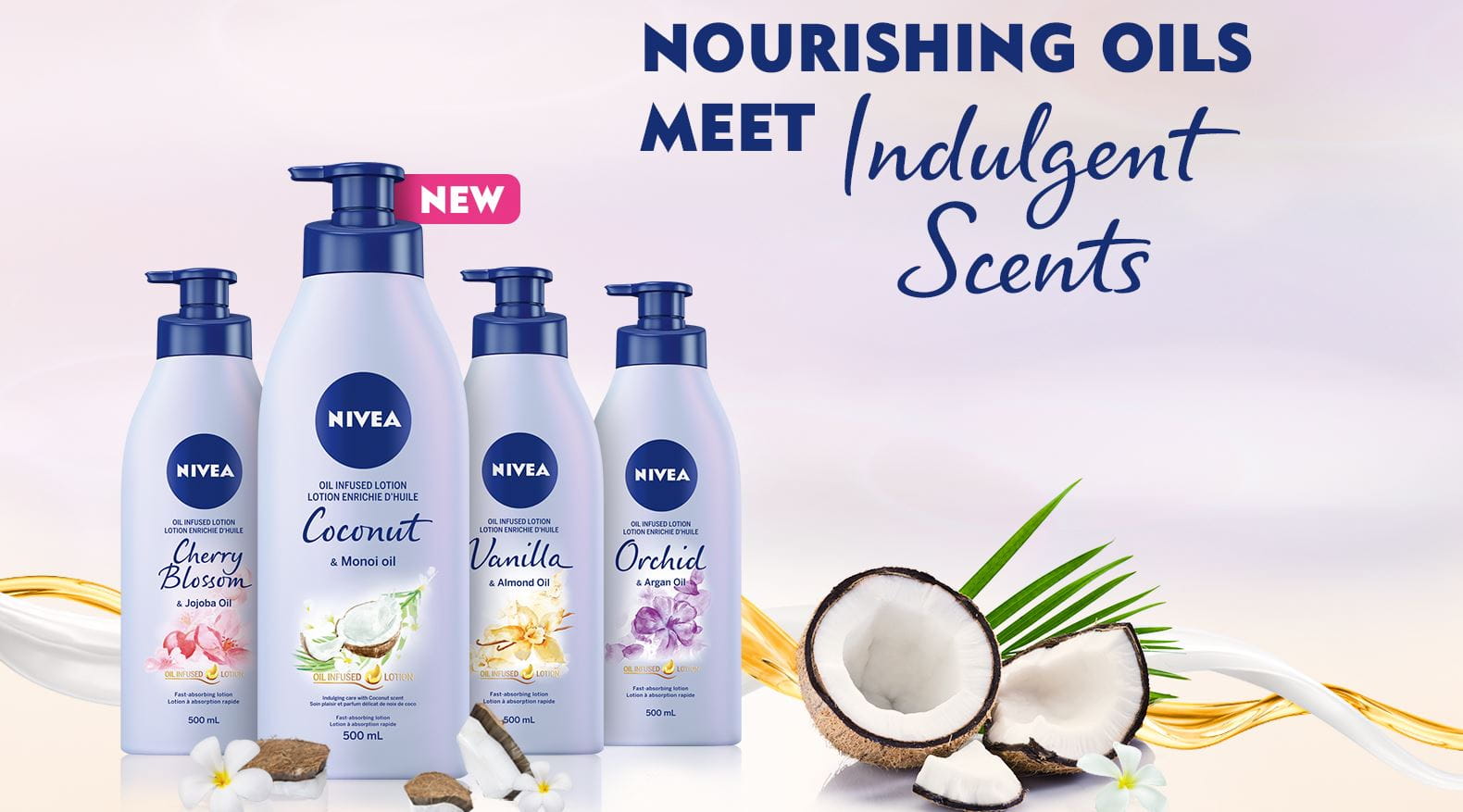 Nourishing Oils Meet Indulgent Fragrances