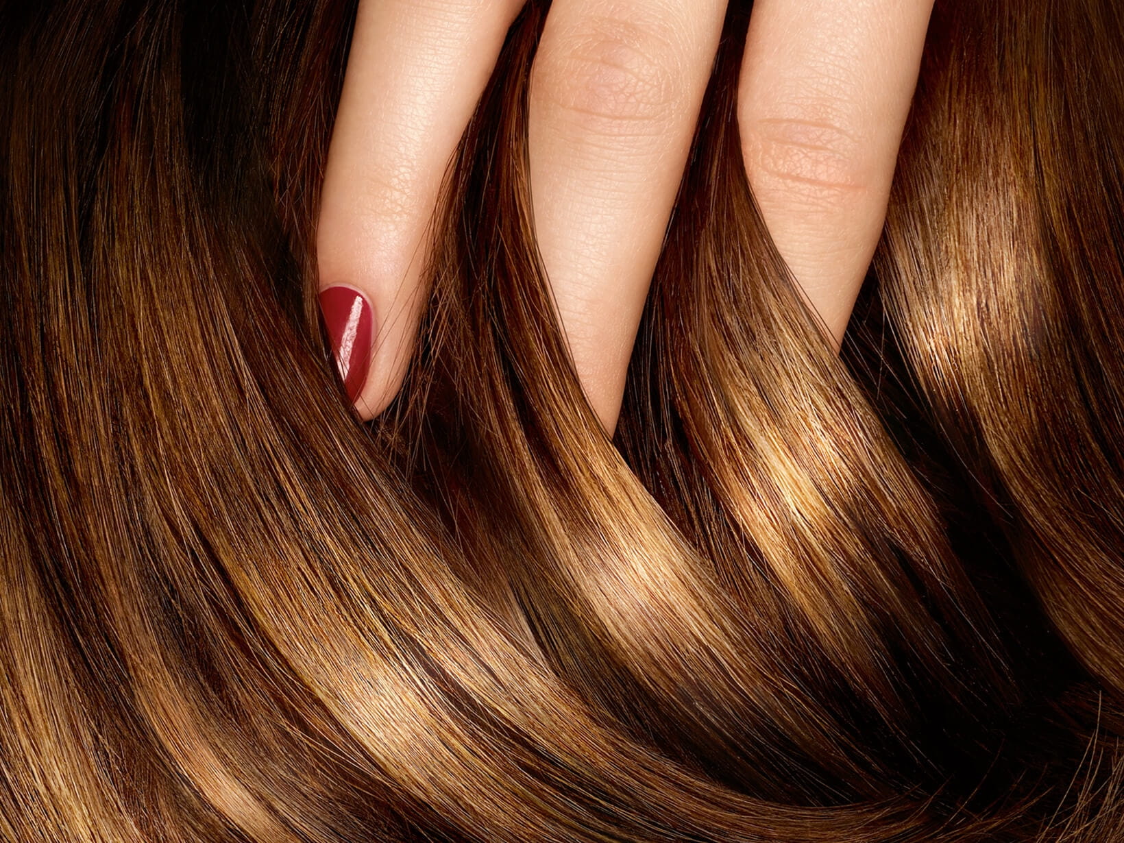 Gesunde Haare sind kräftig & glänzen