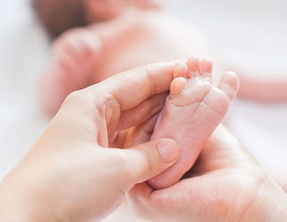 Massage du bébé