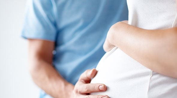 La preparation, ca aide: le massage du perinee