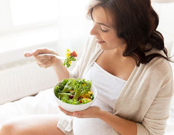 Une alimentation équilibrée pendant la grossesse