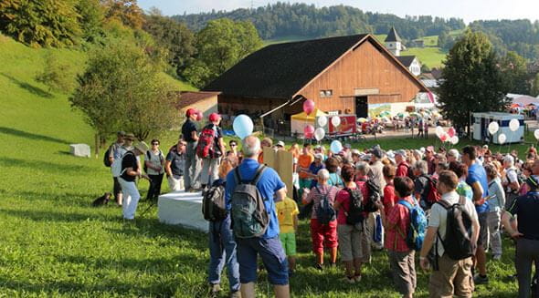 Nationaler Wandertag 2016 – wir waren dabei