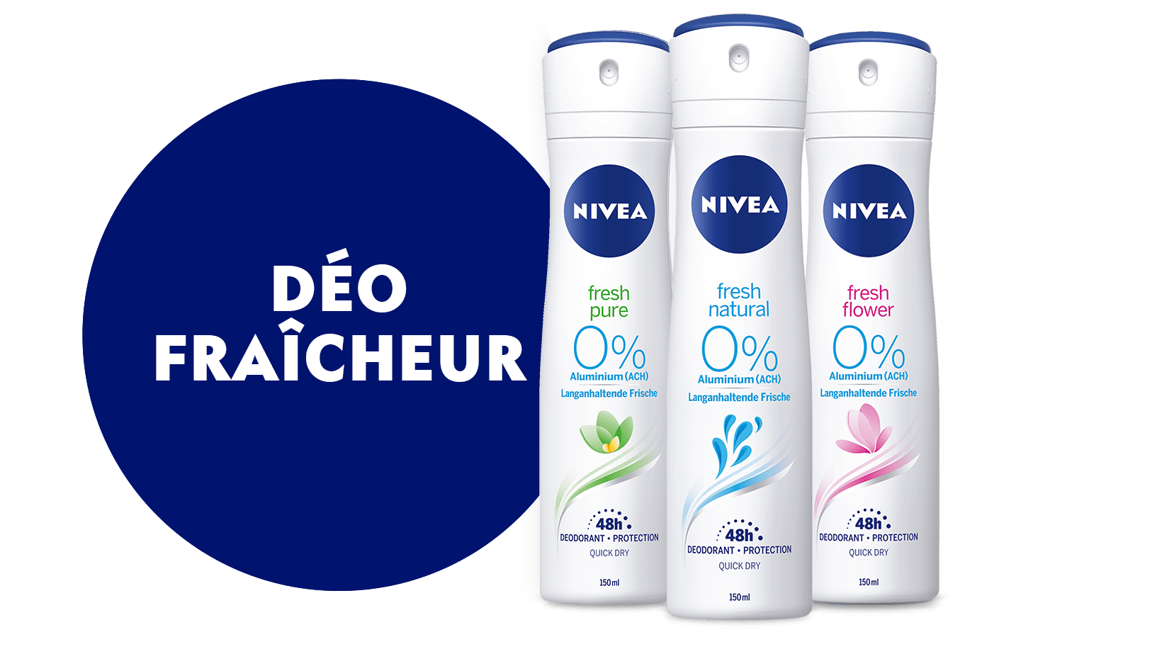 Déos frais NIVEA