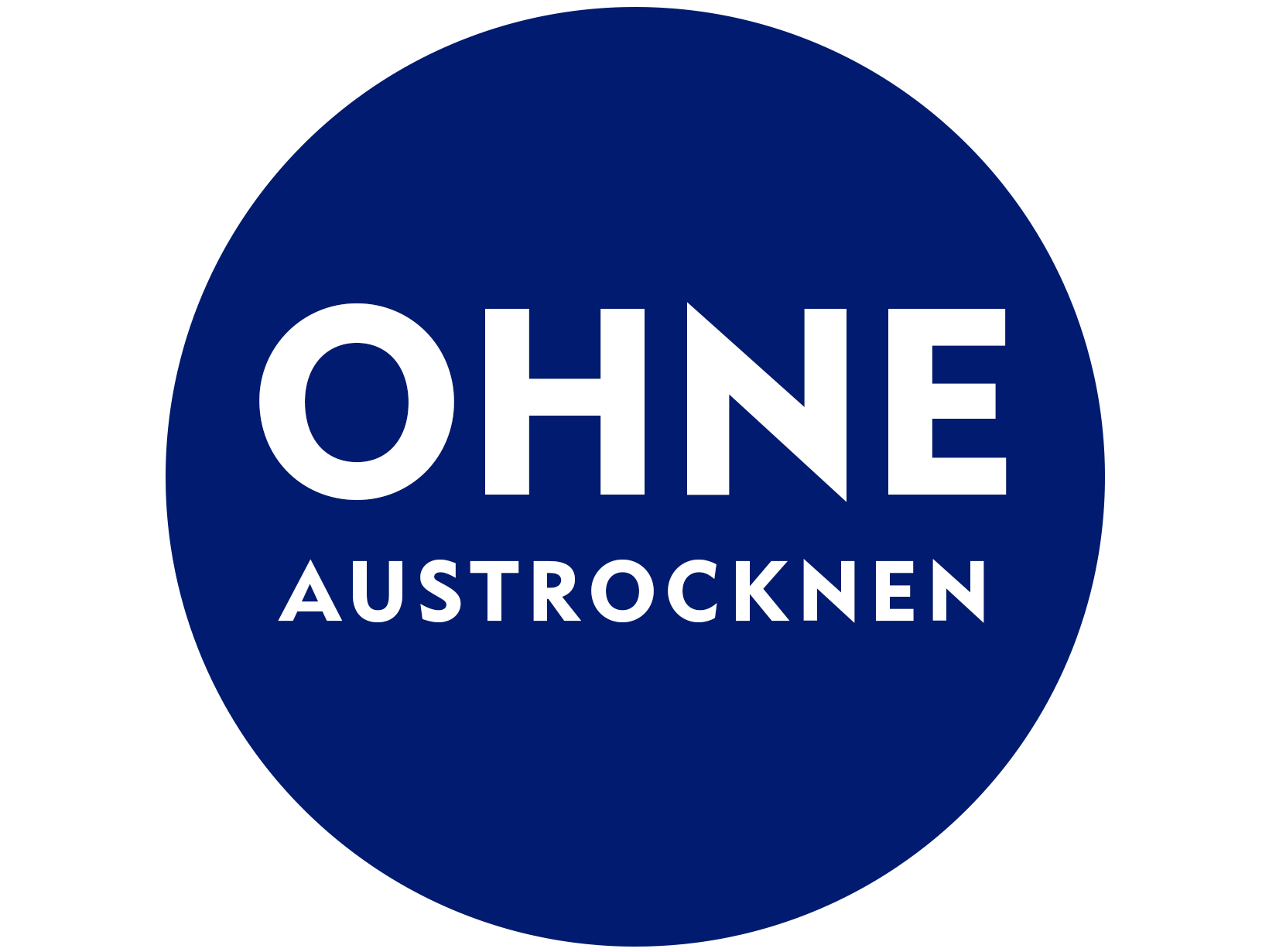 Ohne Austrocknen