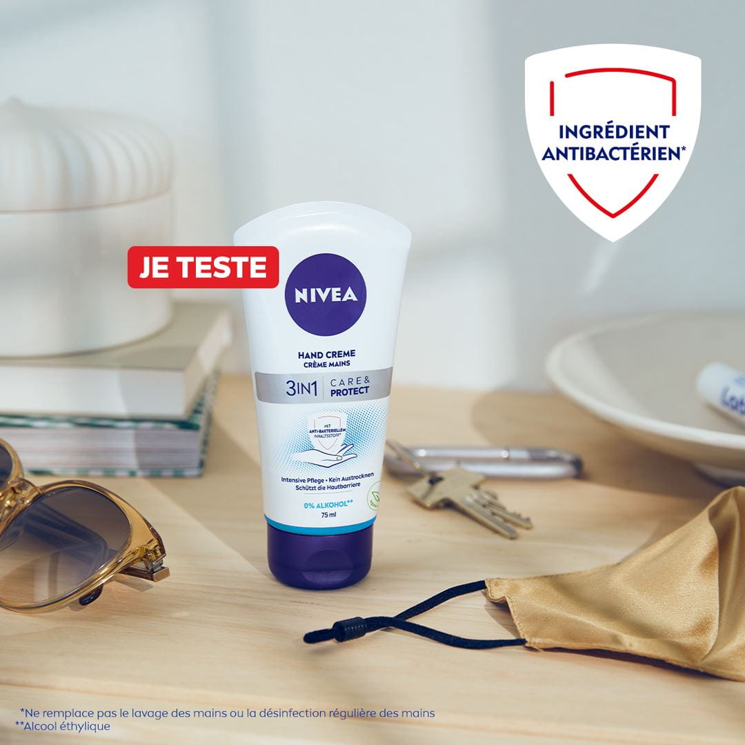 Crème Mains 3in1 Care & Protect NIVEA