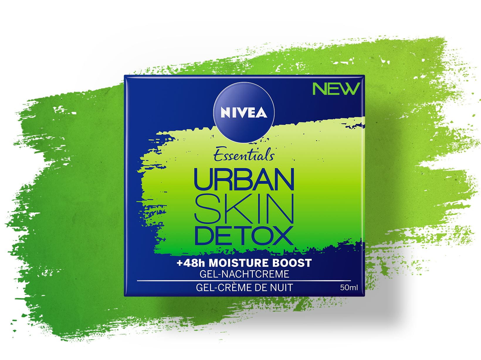 Nivea Urban Skin Detox Gel-Nachtcreme 