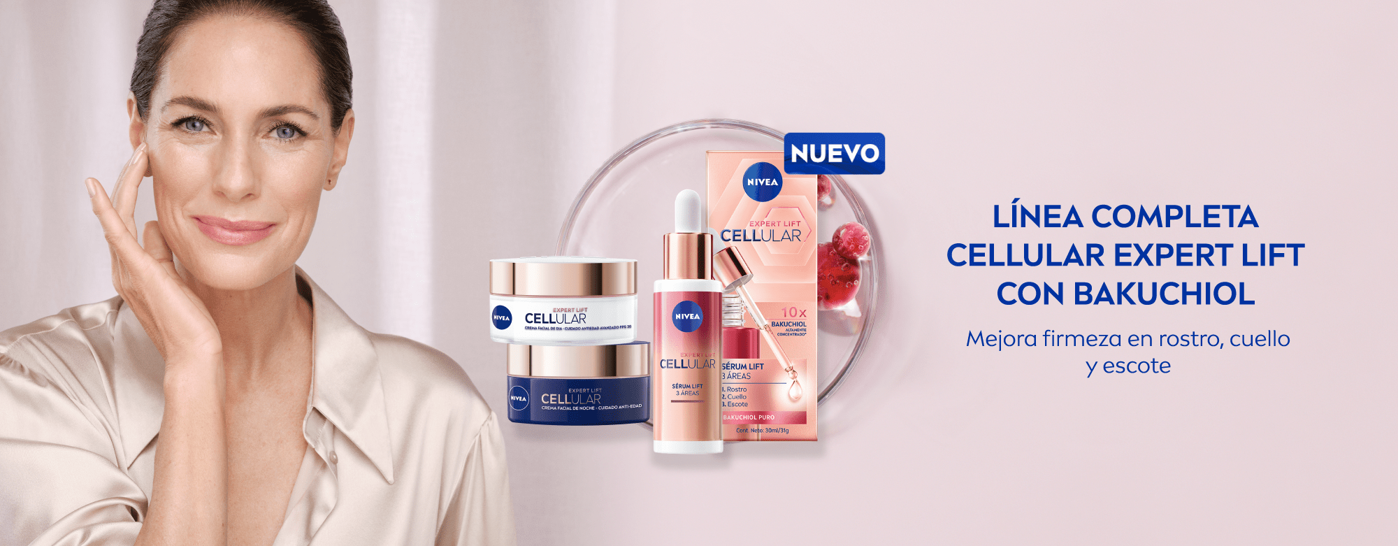Banner de NIVEA Cellular Expert Lift