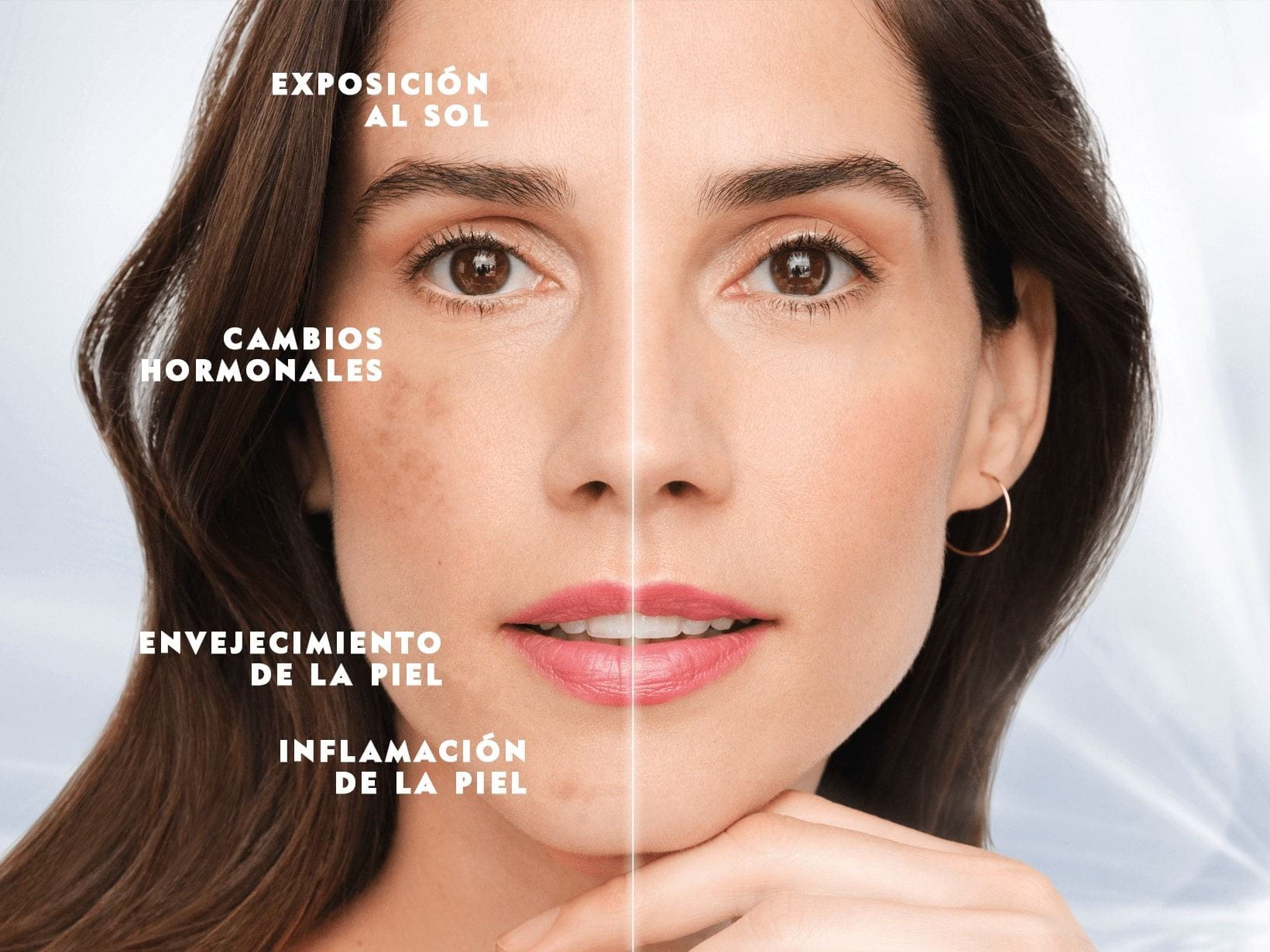 rostro con manchas
