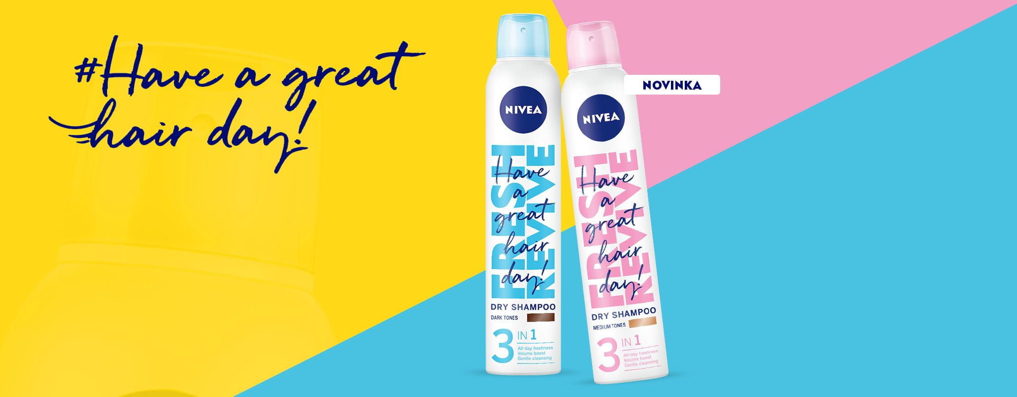 NIVEA Suchý šampon: