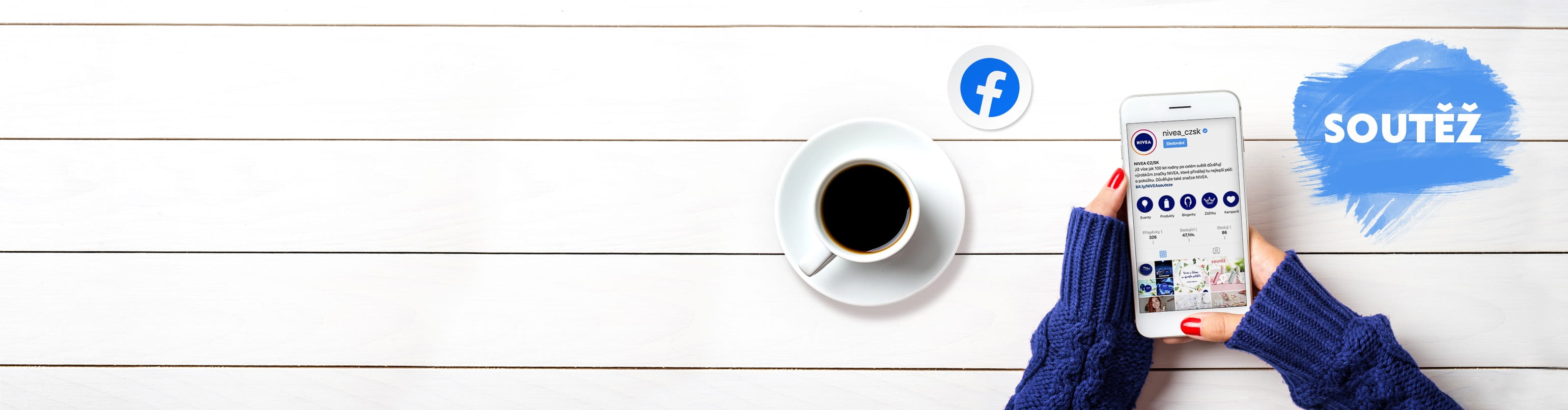 soutěž sociální sítě