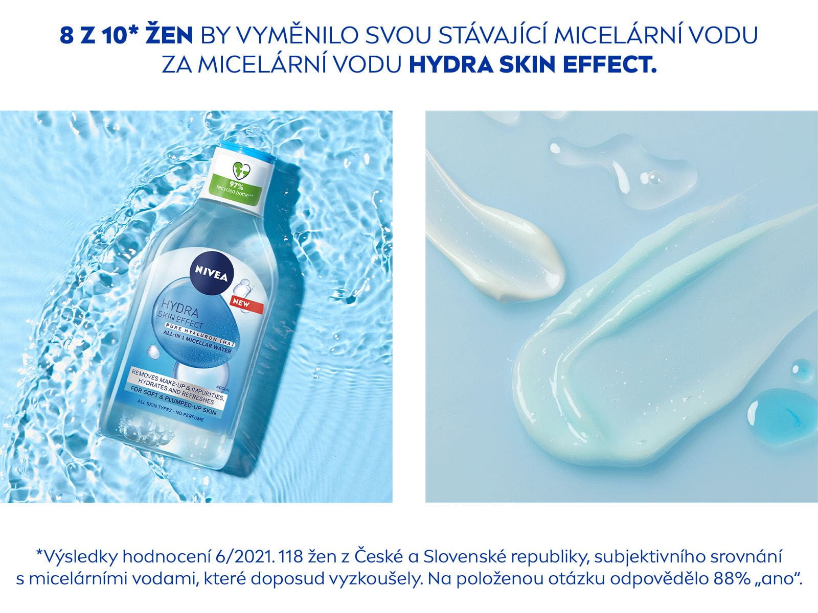 hydra skin effect micelární voda
