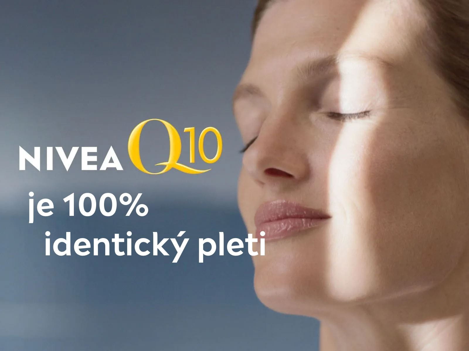 NIVEA Q10 je 100 % identický pleti