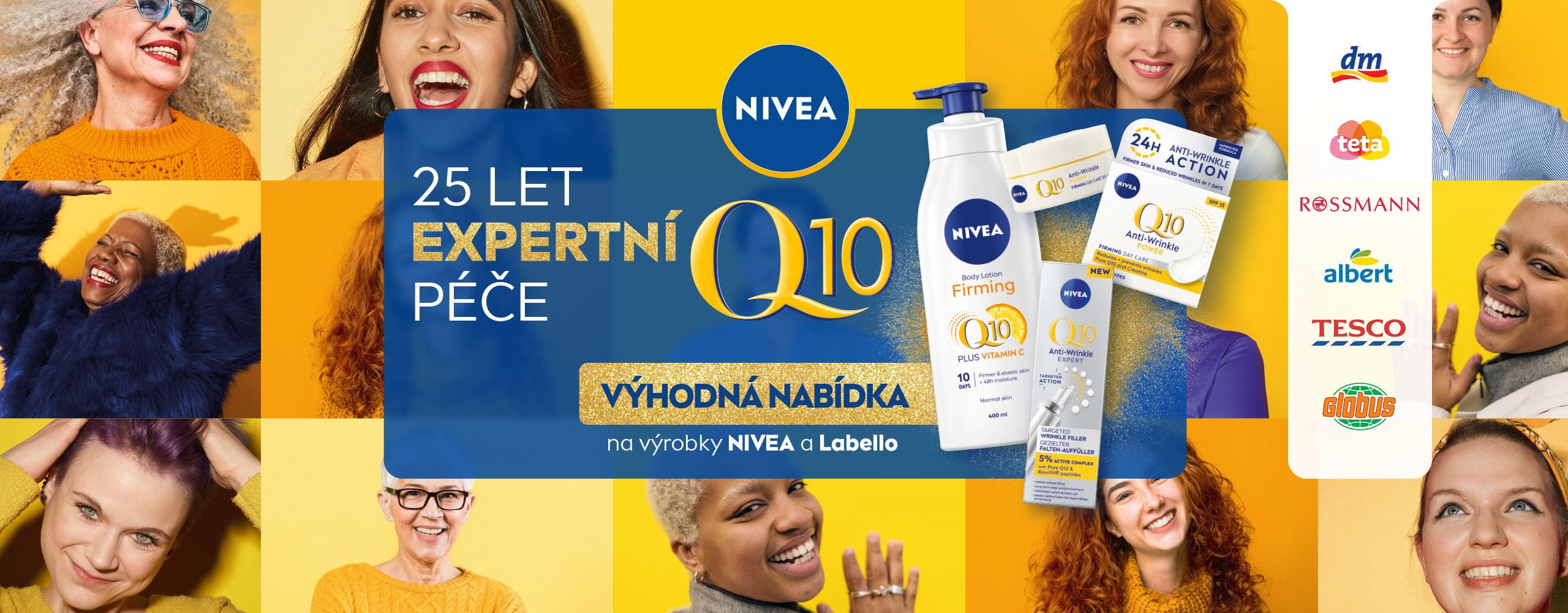 25 let expertní péče NIVEA Q10