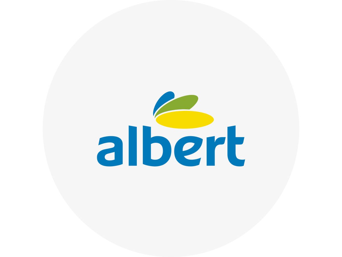 logo hypermarketu albert