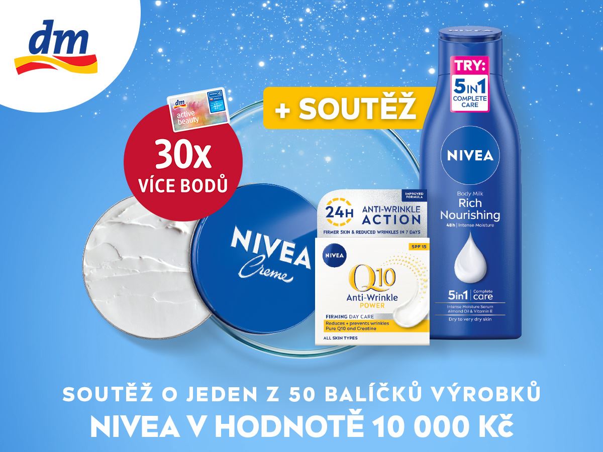 Drogerie dm soutěž o balíček