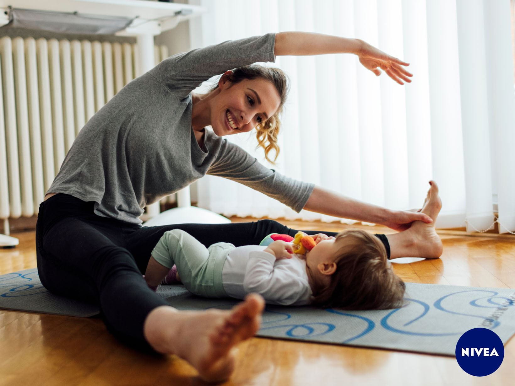 Bauch nach der Geburt: Mama wird fit