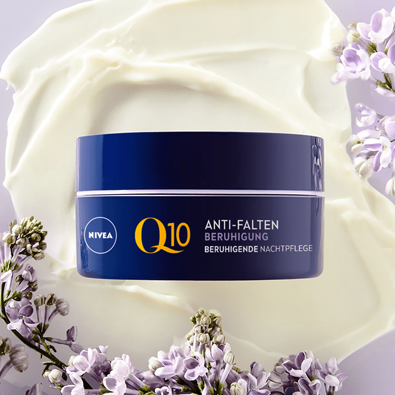 Nivea Q10 packaging.