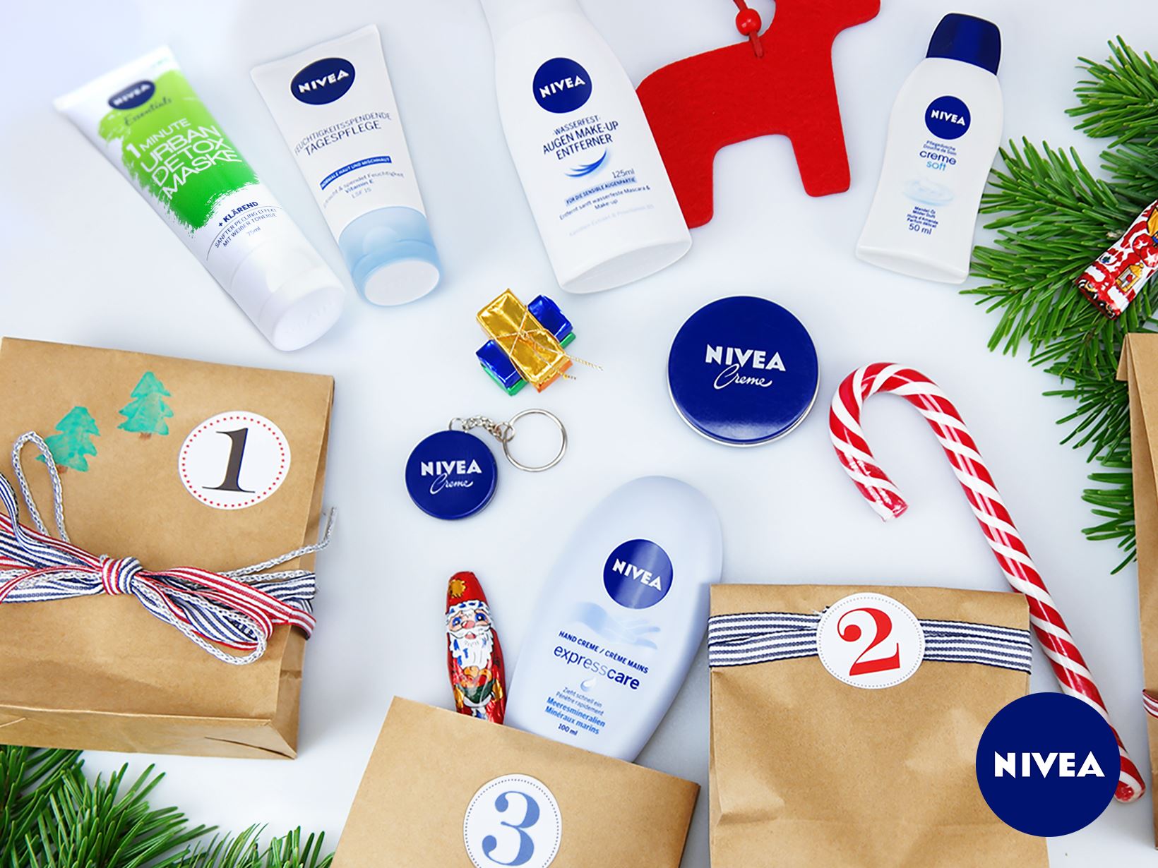 NIVEA Adventskalender ganz einfach selber machen