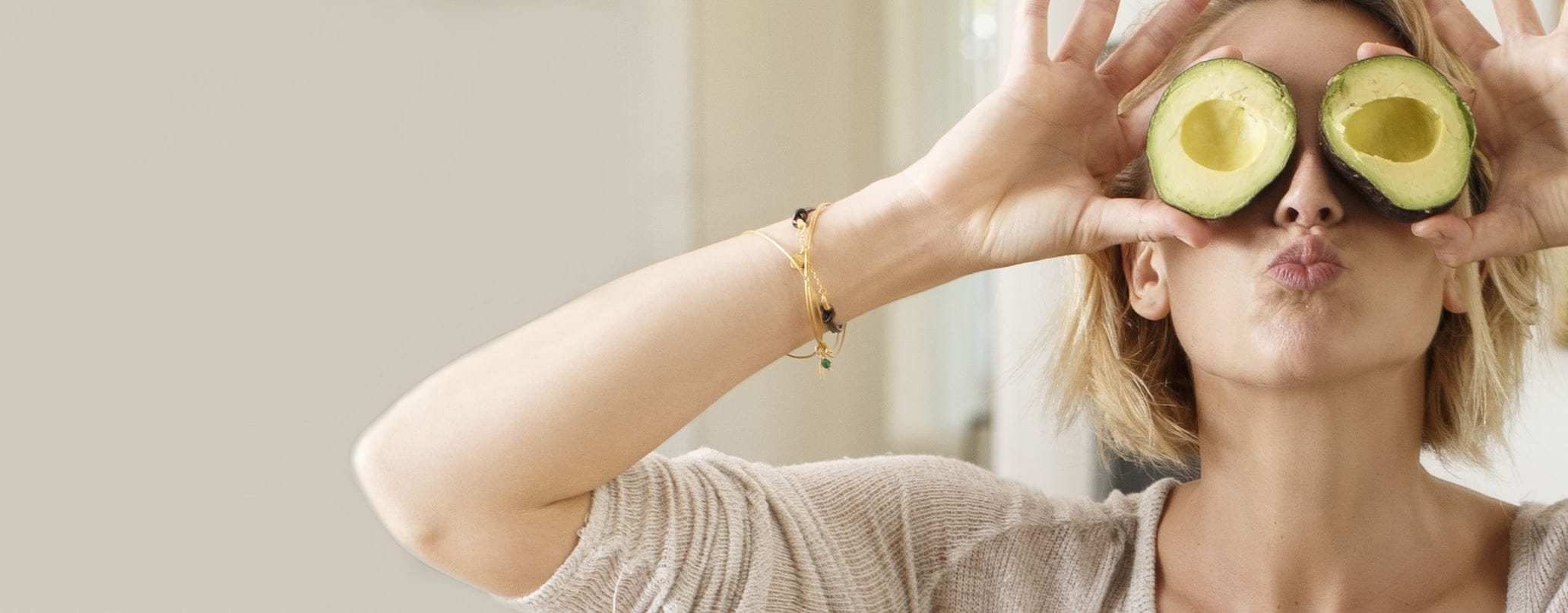 Avocadomaske für Haut und Haare Header